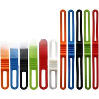 AliExpress DEEMOUNT PACK Silicone Strap Bike Front Light Holder Bicycle Handlebar Fixing Tie Bycicle Torch Flashlight Bandages Speaker Mount