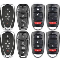 315MHz/433MHz Clone Remote Control Replacement Remote Control Duplicator 4 Keys Key Duplicator for Electric Car/Garage Door