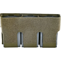 KTS Triple 556 Magazine Pouch Built-In Clips Fast Retrieving M14 M16 AR15 MAG Front Flap Rifle FCSK Plate Carrier Hunting Vest