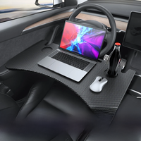YZ For Tesla Model XS 3 Y Highland Juniper 2018-2025 Steering Wheel Laptop Tray Food Desk Portable Office Table Car Accessories