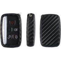 Car Key Case Carbon Silicone Cover For Land Rover Range Rover Sport Evoque Freelander 2 Jaguar XE XJ XJL XF C-X16 V12 dropship