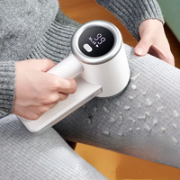 Rechargeable Fabric Clothes Shaver Pill Lint Remover 3 Speeds 2000mAh LED Display Fuzz Remover for Sweater Couch Bedding Sheets