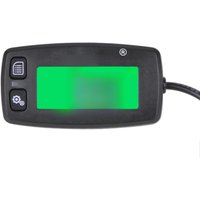 Digital RPM Measurement Hour Meter Small Engine Tachometer Monitoring Engine Hours for Ultralight Aircraft Chainsaw Motorcycle