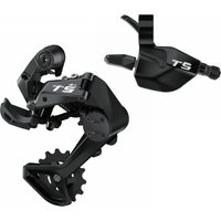 AliExpress NEW! LTWOO T5 1x9 Speed Two Way Release Shifter + Stabilize Damping Rear Derailleur Cage length 82mm, 9s