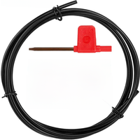 AliExpress DEEMOUNT 5 Pairs Olive Needle Olive Ring & 2500mm Bicycle Hydraulic Disc Brake Hose for Sram 3-Layer Oil Tube Pipe Brake Replacement Fits