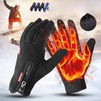 AliExpress Touchscreen Warm Gloves Outdoor Cycling Driving Motorcycle Waterproof Cold Gloves Windproof Non-Slip Womens Men Winter Ski Glove