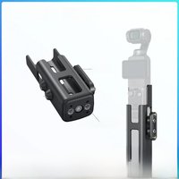SmallRig Cage Kit for DJI Osmo Pocket 3, Half Cage Used With the Pocket 3 Battery Handle W 1/4"-20 Threaded & Locating Hole 5117