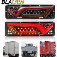 BLALION-enquêter Arrière Étanche pour Remorque de Voiture et Camion, Clignotant, Paupières de Frein, 12V-24V, 2 Pièces