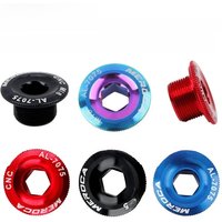 AliExpress NONE MEROCA MTB Hollowtech Crank Bolt Aluminium Alloy M18 M19 M20 Mountain Bike Crank Cover Crank Arm Bolt for IXF