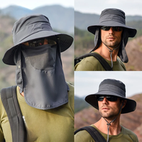 AliExpress KINIJA Summer Quick Dryng UV Protection Fisherman Cap Face Neck Cover Outdoor Fishing Cycling Removable Men Visor Hat Women Bucket Hat