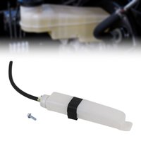 Motorcycle Antifreeze Radiator Overflow Kettle Engine Water Tank Replacement Coolant Reservoir Radiator Expansion Tank w/ Pipe