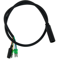 AliExpress ALLTOO For Bafang Wheel Hub Motor Extension Cable 9 Pin E-bike Front Rear Wheel Motors Cable Connector Cord Electric Bicycle Accessorie