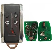 Remote Car Key 5 Buttons For Jaguar XF XF XFR XK XKR 2009-2013 433MHZ ID46 7945 Chip FCC: KR55WK49244 Keyless Entry