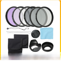 52mm/ 58mm Professional Camera UV CPL FLD Lens Filters Kit & Altura Photo ND Neutral Density Filter Set Photography Accessories
