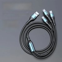120W Charging Wire Weaving Fast Charging Data Cable To for Apple Applicable Charging Android Fast Line
