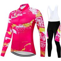 AliExpress Outdoor cycling wear long-sleeved road bike spring and autumn quick-drying breathable long-sleeved suit women cycling wear