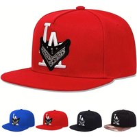 Unisex Los Angeles Embroidery Hip-hop Hats Spring Autumn Outdoor Adjustable Casual Baseball Caps Sunscreen Hat