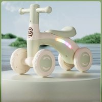 AliExpress MYGVN Baby Glider Bike Four-Wheel Toddler Walker Silent Wheels Anti-Tipping Children Balance Training Exercise Mini Ride-On Toys Gifts