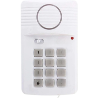 Loud Wireless Door Alarm Security Pin Panic Keypad for Home Office Garage Shed