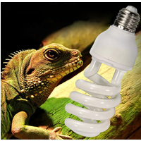 Reptile Basking Light Bulb Natural Nightlight Heating Bulb for Turtle Bearded Dragon Lizard