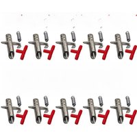 5/20/25/50Pcs Animal Rabbit Feeder Drinker Water Automatic Nipple Waterer Bunny Rodents Drinking Tools Poultry Feeding Supplies