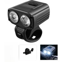 AliExpress cycle zone Bicycle Front Light Rechargeable MTB Mountain Road Bike Head Lamp Flashlight for Night Riding Power Display Cycling Accessories