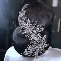 YouLaPan Stylish Bridal Crown Princess Tiara Hair Accessories Headband for Bridal Headwear Wedding Tiara HP409