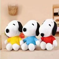 18cm Snoopy Plush Toy Snoopy Stuffed Doll Children's Toy Snoopy Pillow Korean Lazy Style Home Decoration Gift For Girl