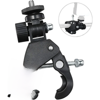 AliExpress wrumava Super Clamp Bike Bicycle Clip Camera Mount Motorcycle Handlebar Handle Bar Tripod Adapter Action Camera Part For Gopro Hero 12