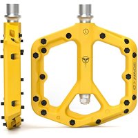 AliExpress GEWAGE Ultralight Seal Bearings Bicycle Bike Pedals Cycling Nylon Road Bmx Mtb Pedals Flat Platform Bicycle Accessories,Yellow