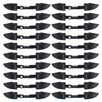 JCD 20pcs For Xbox Series X S Controller RB LB Bumper Trigger Button Mod Kit Middle Bar Holder For Xbox One Slim S Elite