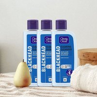 CLEAN & CLEAR® Blackhead Clearing Cleanser 200ml*3 packs, reduce and prevent Blackhead, Salicylic Acid, remove oil and dirt