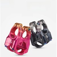 AliExpress LUNJE CNC MTB Stem 31.8 Ultralight Handlebar Stem 35mm Aluminum Alloy Road Mountain Bike Bridge Cycling Short Stem Bicycle Accessories