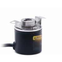 Rotary absolute encoder with CAN SSI analog interface hollow shaft magnetic singleturn for angle and speed measurement sensor