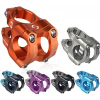 AliExpress LUNJE Handlebar Stem Aluminum Alloy MTB Road Bike Stem Ultralight High strength Short 31.8MM Bicycle CNC Stem DH/AM/XC Bicycle Parts