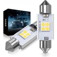 2x Car Festoon C5W 3030 LED Bulb 28mm 31mm 36mm 39mm 41mm 44mm CANBUS No Error Car LED Lamp Interior Dome Map Reading Lights