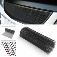 40''x13'' Aluminum Mesh Grill Cover Car Bumper Fender Hood Vent Grille Net Black