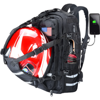 AliExpress NONE Motorcycle Helmet Backpack Waterproof Large Capacity for Riders Military Molle Systerm Riding Hiking Camping Cycling Accessories