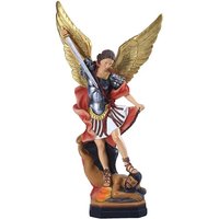 1PC New Saint Angel Saint Michel Et Le Dragon Statue Figure Decoration Home Decoration Resin Crafts Gifts