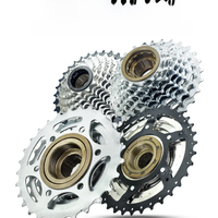 AliExpress NONE Vg Sports Bicycle Spinning Flywheel 5/6/7/8/9/10/11 Speed Bicycle Threaded Freewheels 14-28T 13-28/32T 11-32/36T Discs