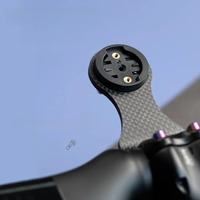 AliExpress OG-EVKIN OGEVKIN Bike Stem Extension Carbon Computer Mount Holder Rack for GPS/Cycling Computer/Camera/Light Bicycle Accessories 3K Black