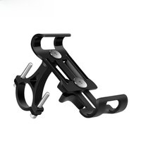 AliExpress Bike Phone Holder Aluminum Alloy Anti-slip Bracket Metal Motorcycle GPS Clip Universal Cycle Bicycle Phone Stand