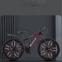 AliExpress TULX Motion Foldable Adult Mountain Bike High Carbon Steel Material 24 Inch Variable Speed Road Bike For More Convenient Travel