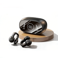 Original open-back wireless sports earbuds, clip-on music and sports noise-canceling earbuds, compatible with Xiaomi and iPhone.