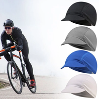 AliExpress okdeals Summer New Cycling Cap Bicycle Hat With Visor UV Protection Sun Block Headwear For Men Women Road Bike Head Caps Helmet Liner