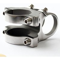 AliExpress NONE Titanium Bike Stem, Racing Bicycle Handlebar, BMX Parts, Accessories, 31.8, 25.4, Customized Available