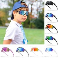 AliExpress NONE 9-15 Years Old Kids Cycling Sunglasses Boys And Girls Outdoor Sports Riding UV400 Camping Goggles Fishing Bike Children Eyewear