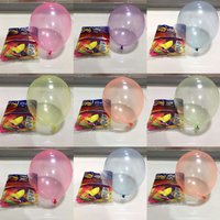 V Brand 12 Inch 2.8g Transparent Ball Wedding Birthday Party Decoration Color Crystal Bobo Latex Balloon