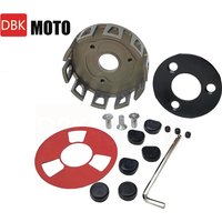 For Yamaha Blaster 200 YFS200 1988-2006 ATV CNC Heavy Duty Billet Clutch Basket w/ Bottom Plateset