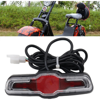 AliExpress Electric Bicycle Scooter 60V Brake Tail Light Signal Light Turn Signal Universal For Citycoco Scooter Harley Electric Scooter